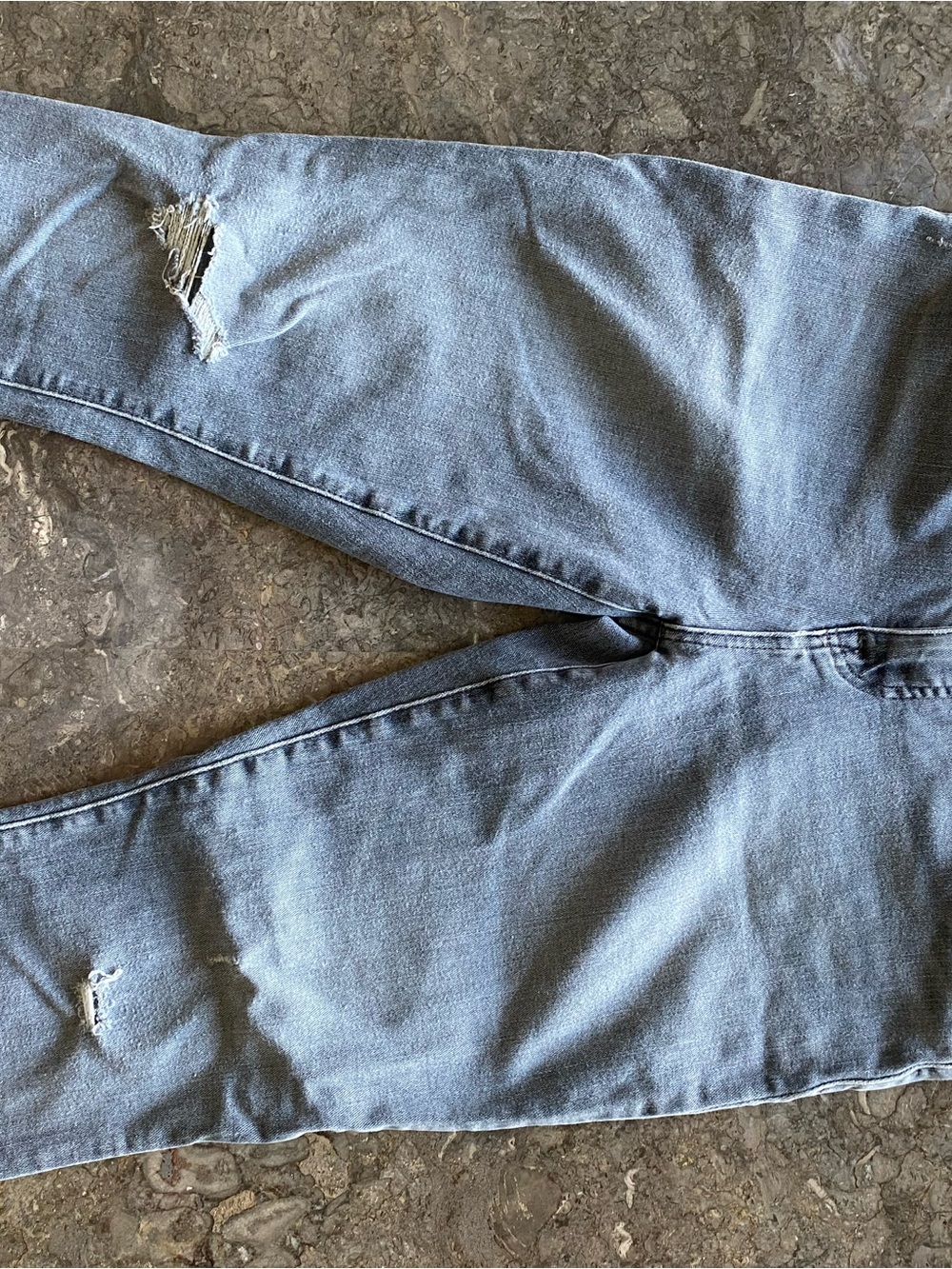 Lucky Brand Gray Mid Rise Skinny Jeans - Picture 4 of 6